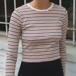 Brandy Melville cropped long sleeve